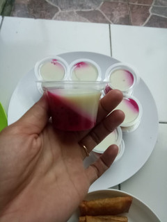 Foto resep Puding Susu Buah Naga