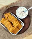 🧀Crackers de calabaza, queso y harina de garbanzo 🧀