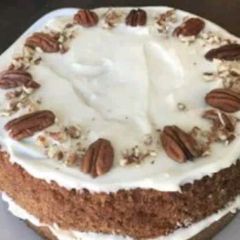 A picture of Carrot cake.