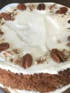 A picture of Carrot cake.