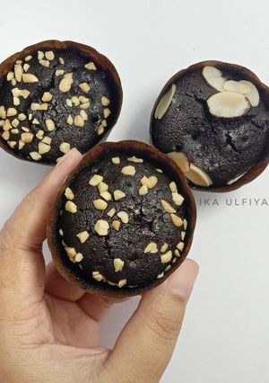 Foto resep Chocolate Custard Muffin
