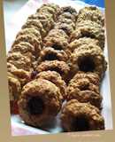 Vegan cookies con avena, manzana y zanahoria 🥕🍎