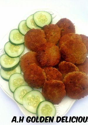 A picture of Sweet potatoes fritters.