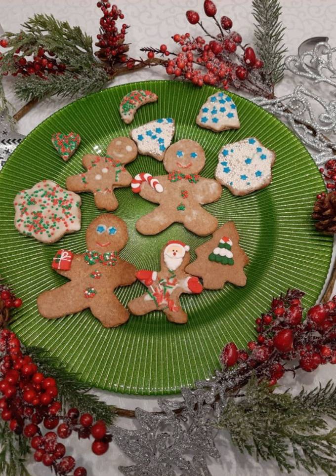 Рождественское имбирное печенье