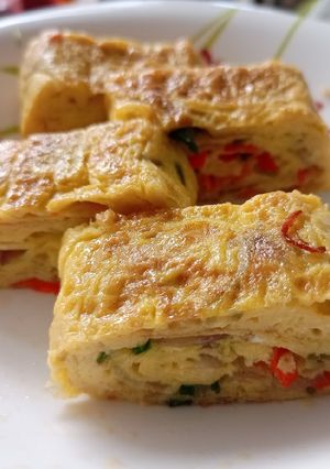 Foto resep Tamagoyaki Pedas