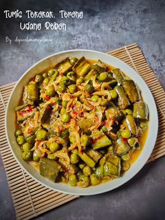 Foto resep Tumis Tekokak, Terong, Udang Rebon