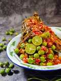 Mujaer Goreng Sambal Takokak Tumbuk