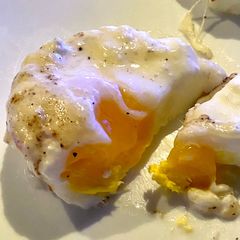 A picture of Baked egg.