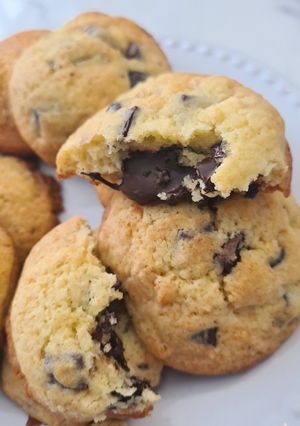 Une photo de Cookies 🍪 coeur chocolat 🍫