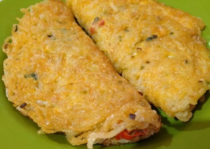 Bagaimana cara memasak Bihun telur goreng dijamin lezat