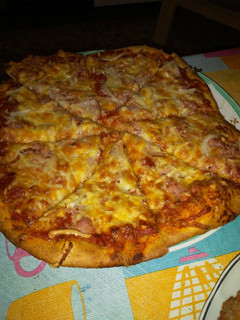 Una foto de Pizza