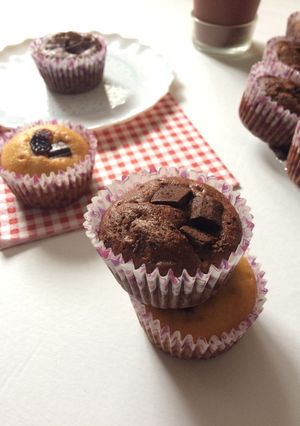 Dupla csoda muffin recept fotója