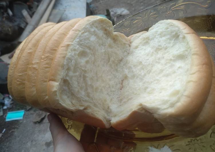 Roti sisir lembut tanpa telor