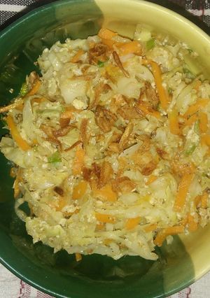Foto resep Orak Arik Kubis Telur