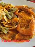 Tintorera in Sauce with Clams and Shrimp