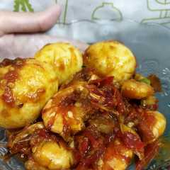 รูปของ Udang bumbu merah / udang balado