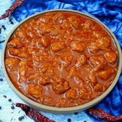 A picture of Spicy Chicken Sorpotel.