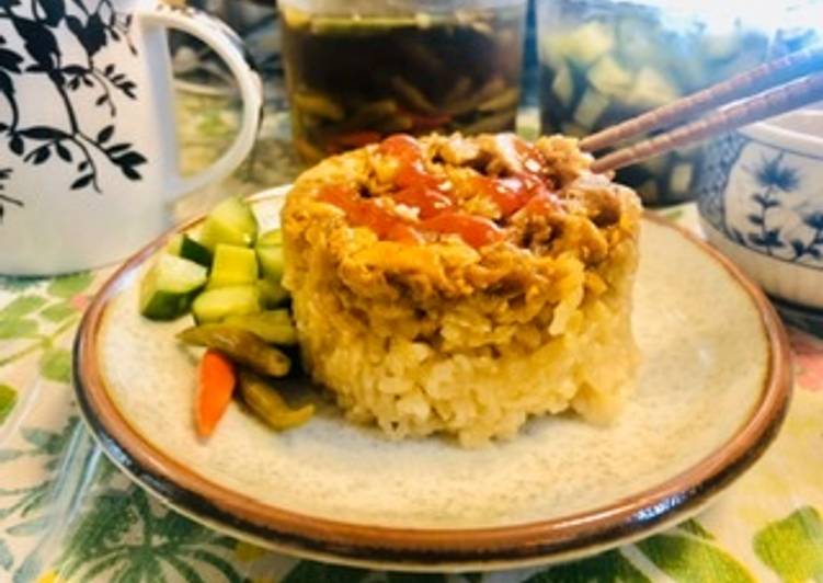 makanan Nasi tim raja 👑 Jadi, Enak Banget