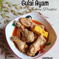 A picture of Gulai Ayam Bumbu Praktis.