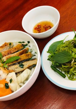 Hình của món Bánh canh chả cá.