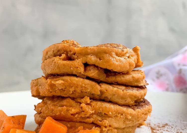 Panquecas de batata doce