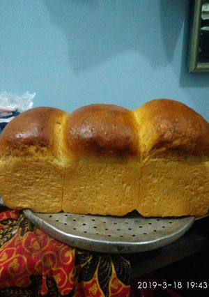 Foto resep Roti tawar tanpa telur anti gagal