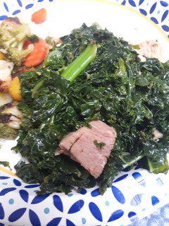 A picture of Kale and Gammon.