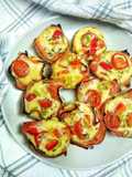 Mini Ham, Egg & Veg Cups