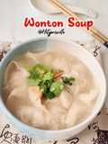 Soup Pangsit Udang Ayam / Wonton Soup