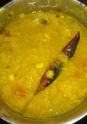 A picture of Tomato tur dal.
