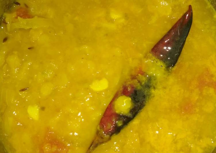 Recipe of Appetizing Tomato tur dal