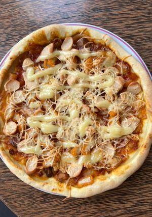 Foto resep Pizza meatlover with bollognese sauce