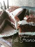 Torta al cacao con crema al cocco