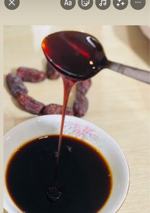عکسی از دستور شیره خرمای خونگی