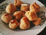 Almond Suji Ka Laddus