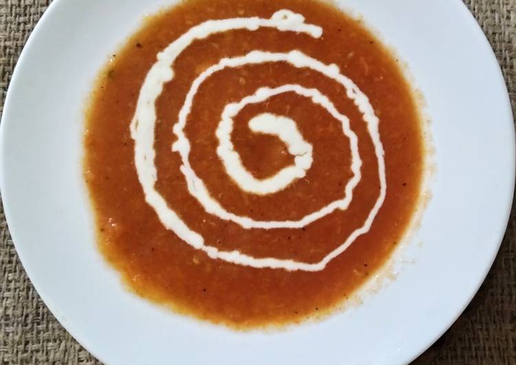 Recipe of Ultimate Tomato carrot soup