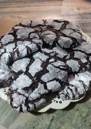 Una foto de CRINKLE COOKIES 🍪🍫