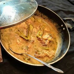 A picture of Chicken White Karahi #ramadankitayari.