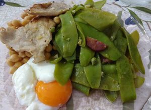 Foto de Ervilhas tortas salteadas