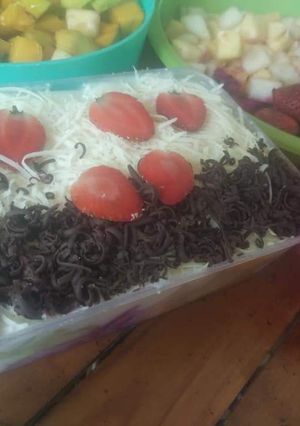 Foto resep Salad buah praktis dan sederhana