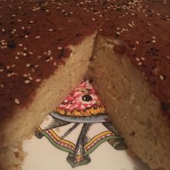 A picture of Cheesy cauliflower Cake.