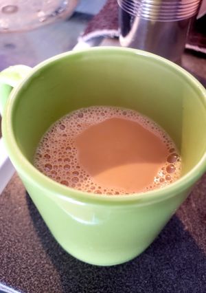 A picture of Indian ginger tea.