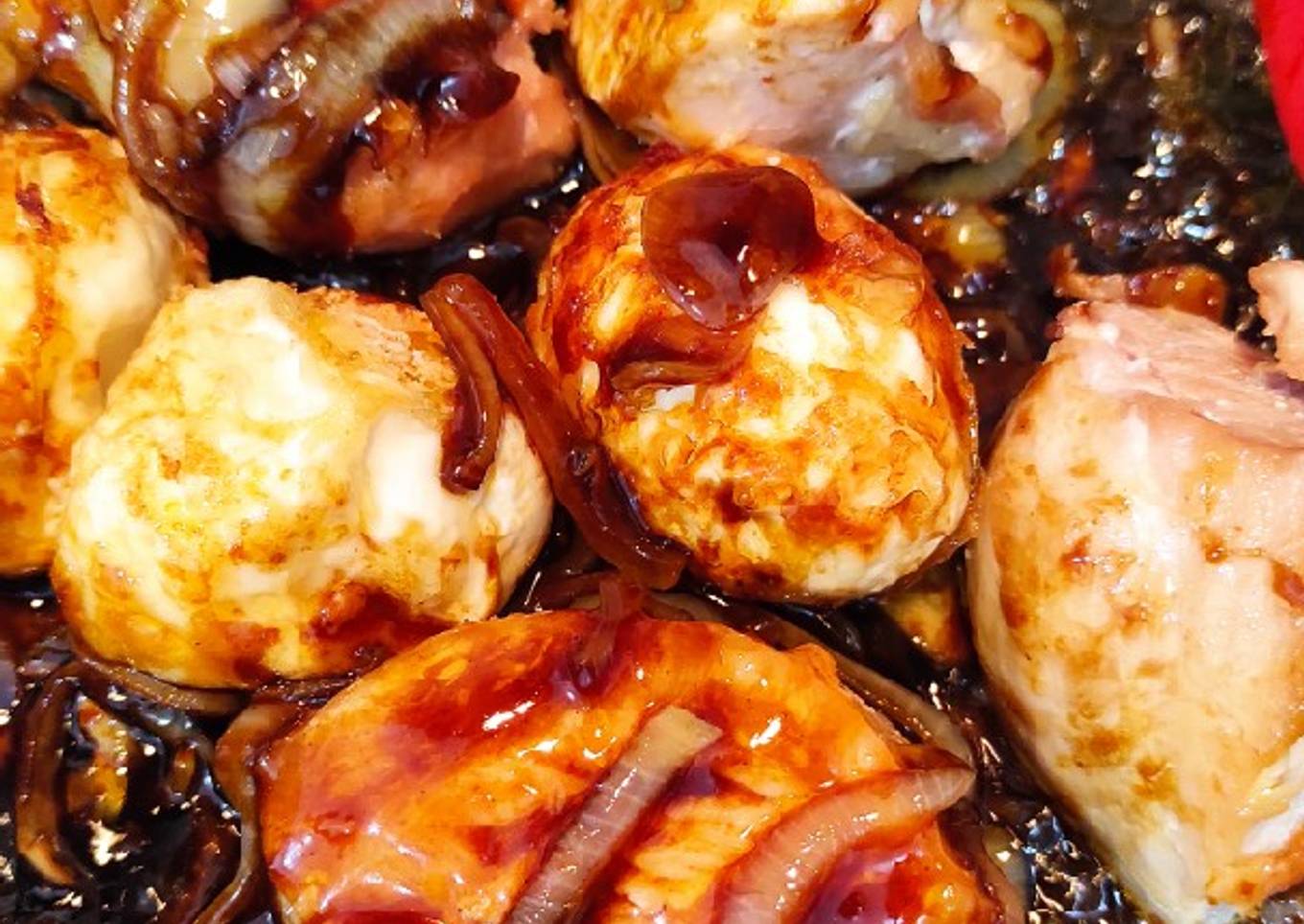 Ayam goreng saus mentega