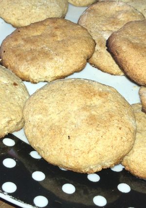 Una foto de Galletas de miel y granola