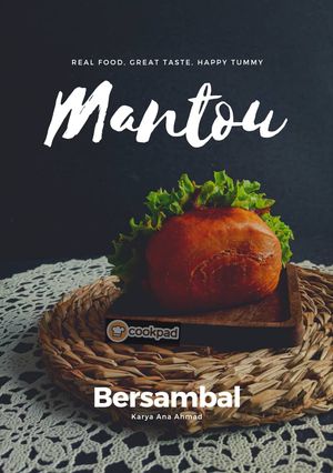 Gambar Mantou Bersambal hangat berapi sehangat cinta Jekfer & Lailer cuma guna 3 bahan