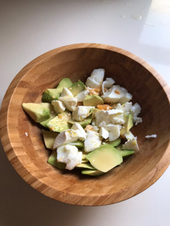 Una foto de Ensalada de aguacate