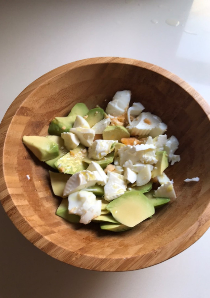 Una foto de Ensalada de aguacate