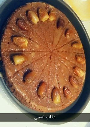 صورة لوصفة كيكة التمر