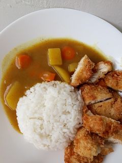 Foto resep Japanese Chicken Katsu Curry Rice