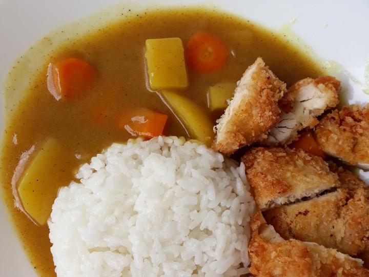 Resep Japanese Chicken Katsu Curry Rice yang Bisa Manjain Lidah